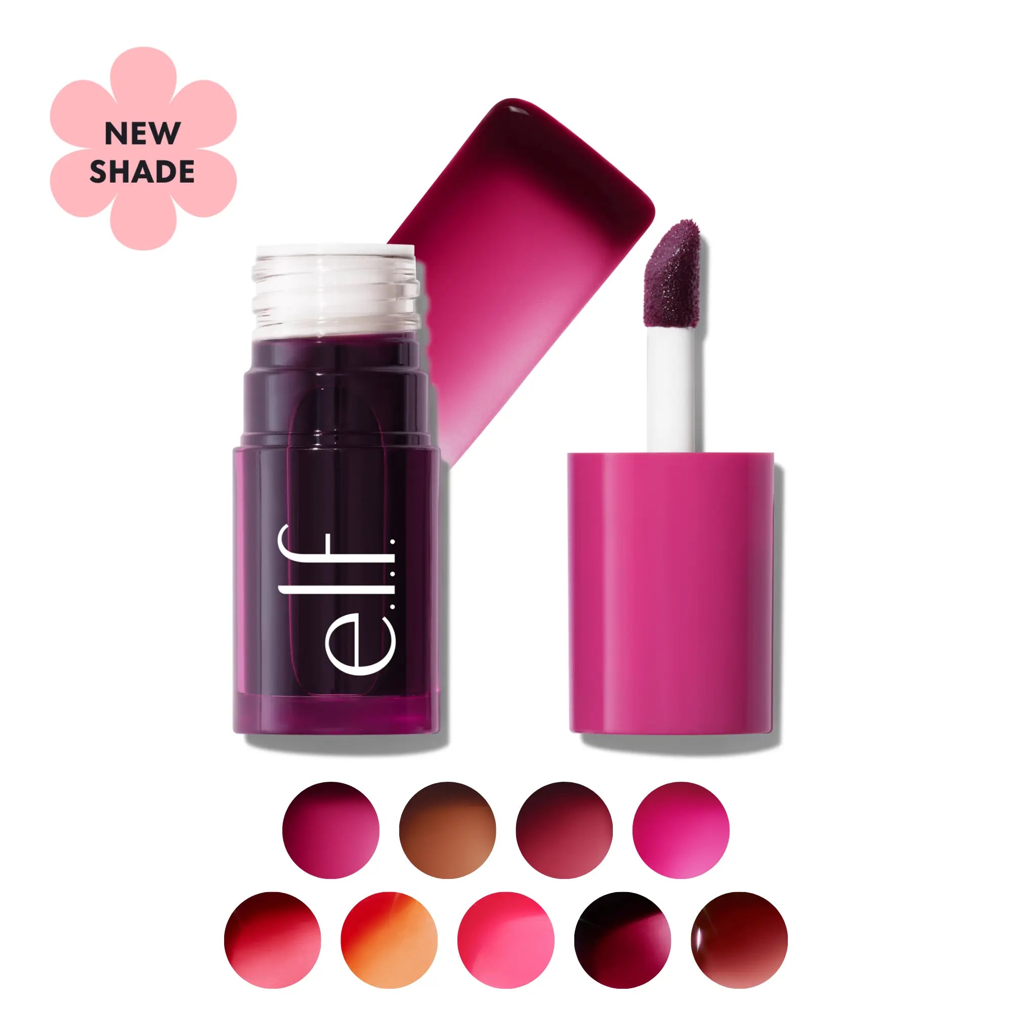 Experience Effortless Beauty with E.L.F. Sheer for It Blush Tint & Lip Stain - Hydrating, Long-Lasting Color for Cheeks and Lips