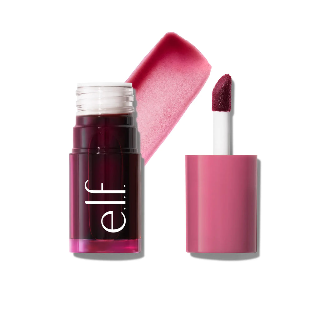 Experience Effortless Beauty with E.L.F. Sheer for It Blush Tint & Lip Stain - Hydrating, Long-Lasting Color for Cheeks and Lips