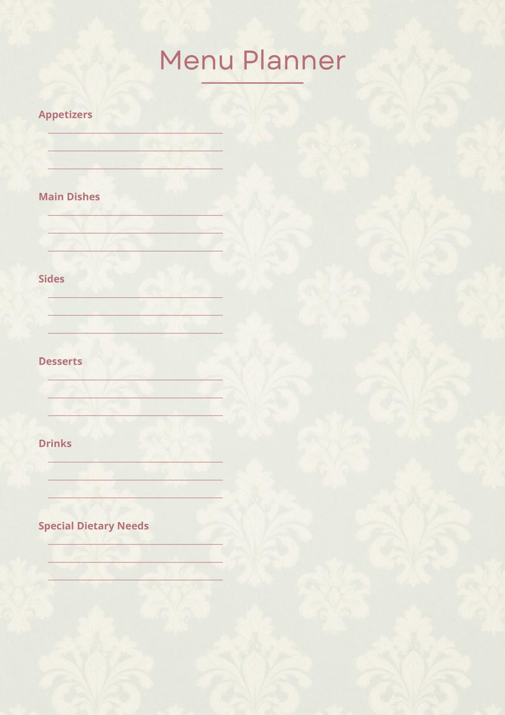 Birthday Planner Bundle