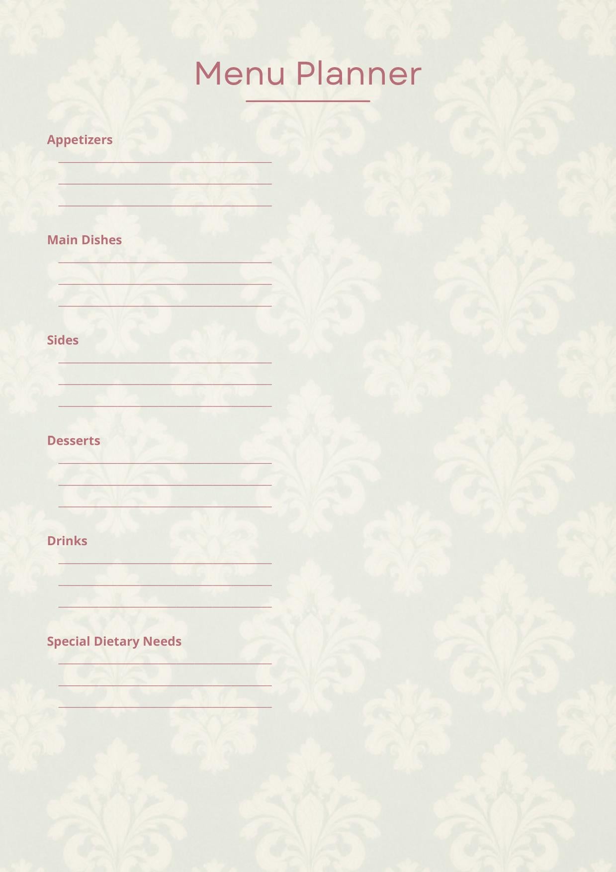 Birthday Planner Bundle