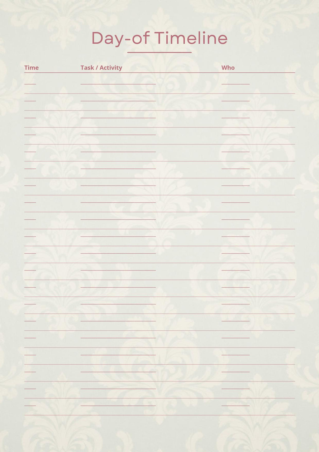 Birthday Planner Bundle
